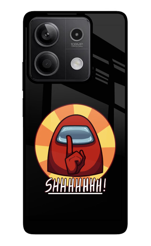 Among Us Shhh! Redmi Note 13 5G Glass Case