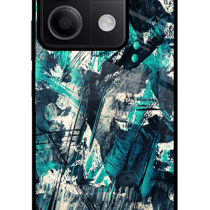 Artwork Redmi Note 13 5G Glass Case Back Cover by Casekaro