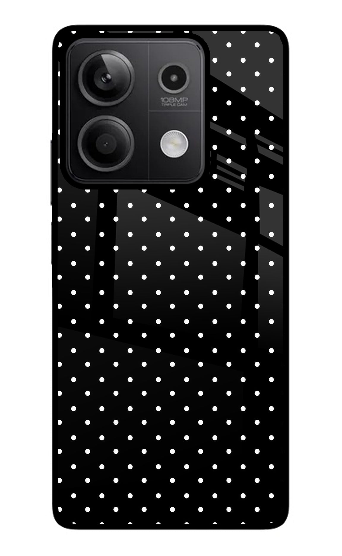 White Dots Redmi Note 13 5G Back Cover