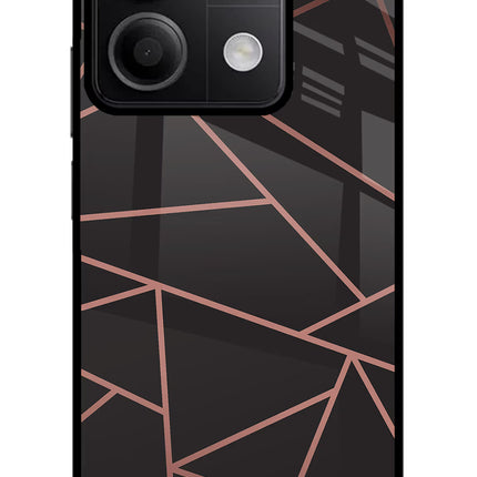 Geometric Pattern Redmi Note 13 5G Glass Case