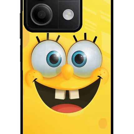 Sponge 1 Redmi Note 13 5G Glass Case Back Cover by Casekaro
