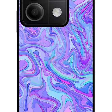 Glitter Redmi Note 13 5G Glass Case Back Cover by Casekaro