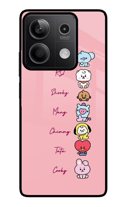 BTS names Redmi Note 13 5G Glass Case