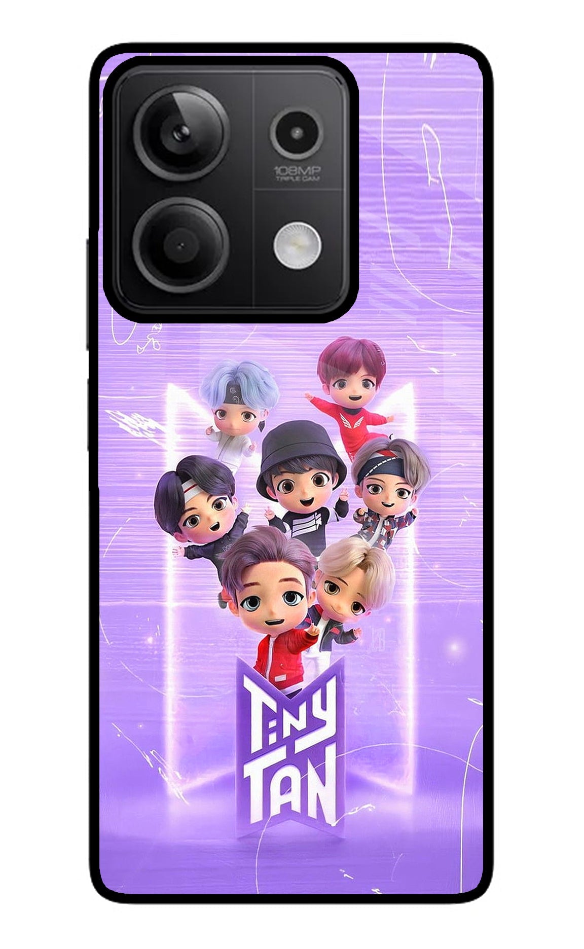 BTS Tiny Tan Redmi Note 13 5G Back Cover