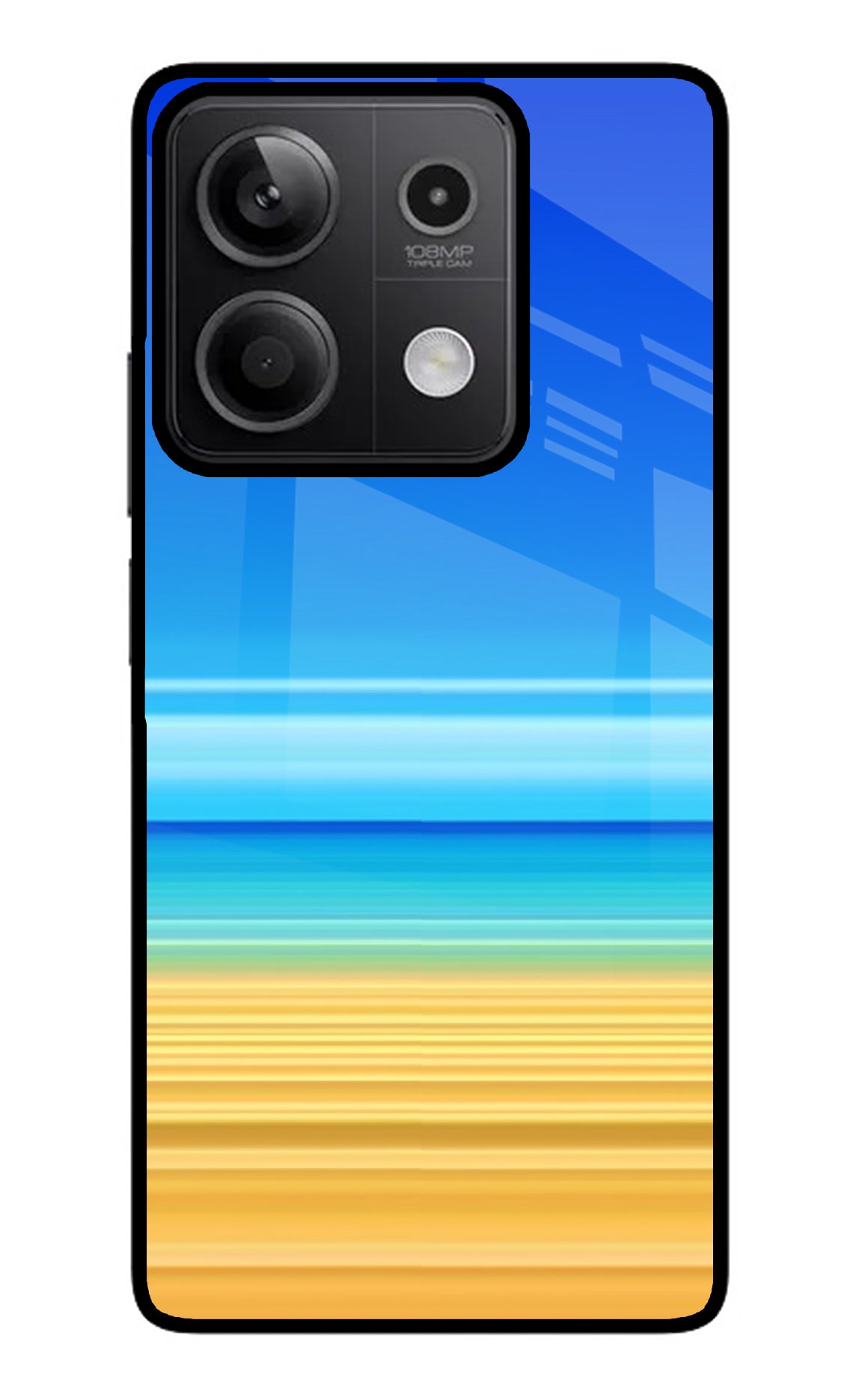 Beach Art Redmi Note 13 5G Glass Case