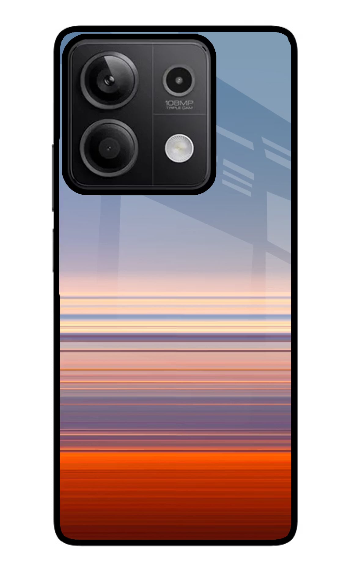 Morning Colors Redmi Note 13 5G Glass Case Back Cover by Casekaro