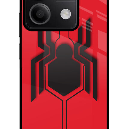 Spider Redmi Note 13 5G Glass Case Back Cover by Casekaro