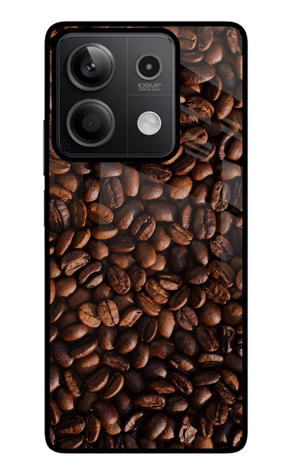 Coffee Beans Redmi Note 13 5G Glass Case