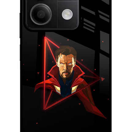 Doctor Ordinary Redmi Note 13 5G Glass Case Back Cover by Casekaro