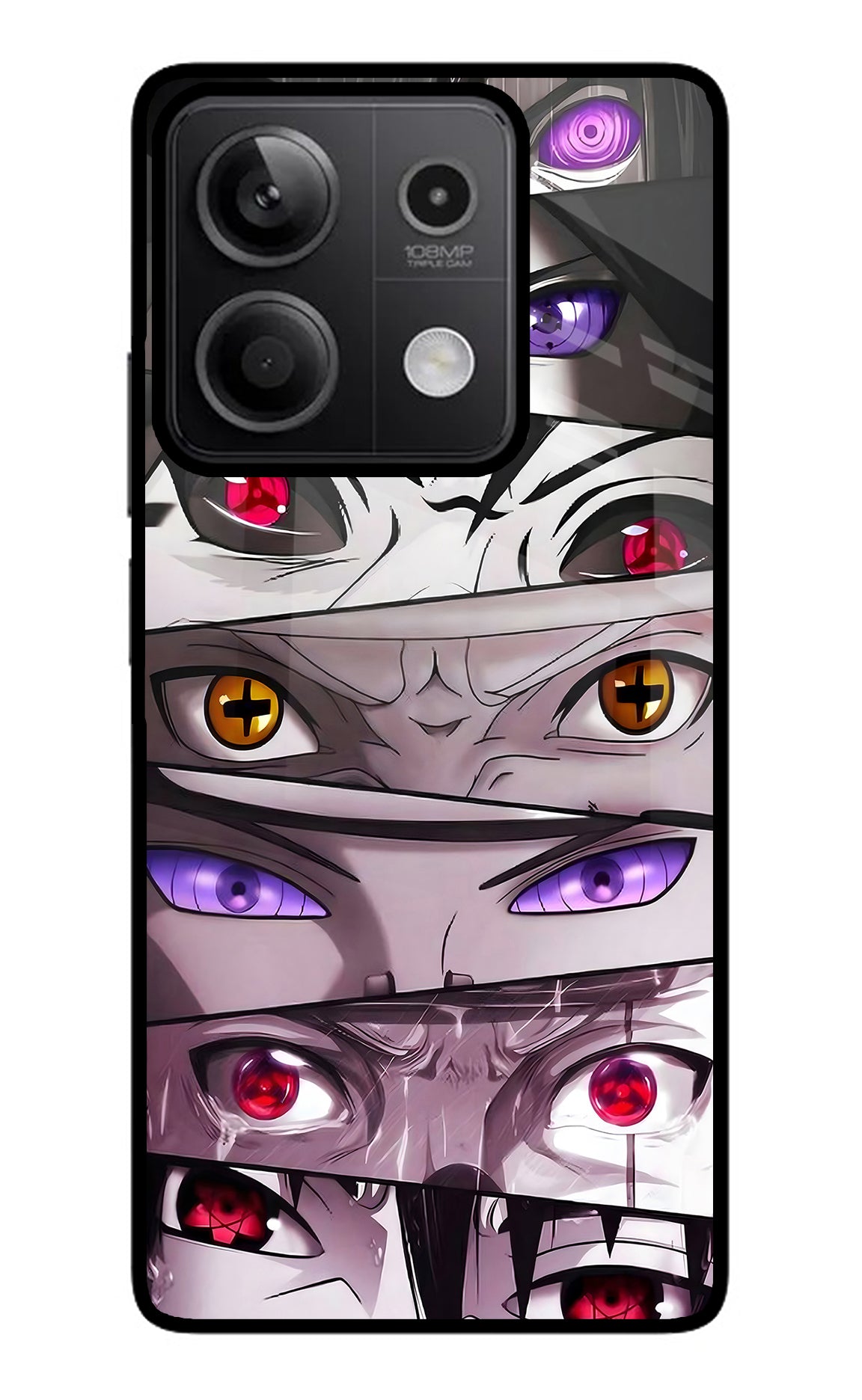 Naruto Anime Redmi Note 13 5G Glass Case