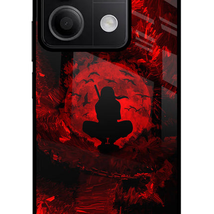 Itachi Uchiha Redmi Note 13 5G Glass Case