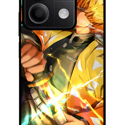 Demon Slayer Redmi Note 13 5G Glass Case