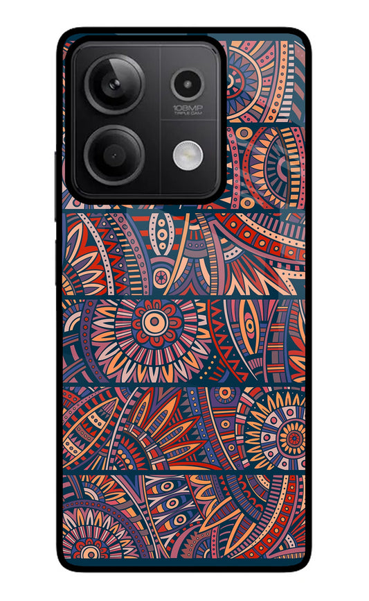 African Culture Design Redmi Note 13 5G Glass Case