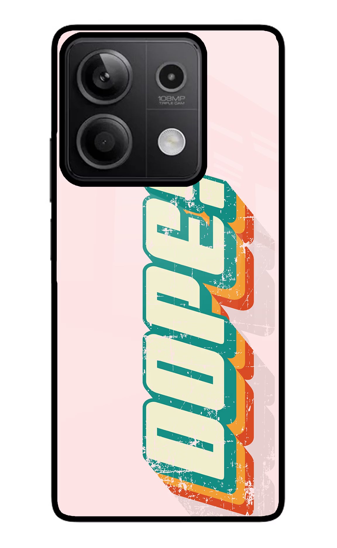 Dope Redmi Note 13 5G Glass Case Back Cover by Casekaro