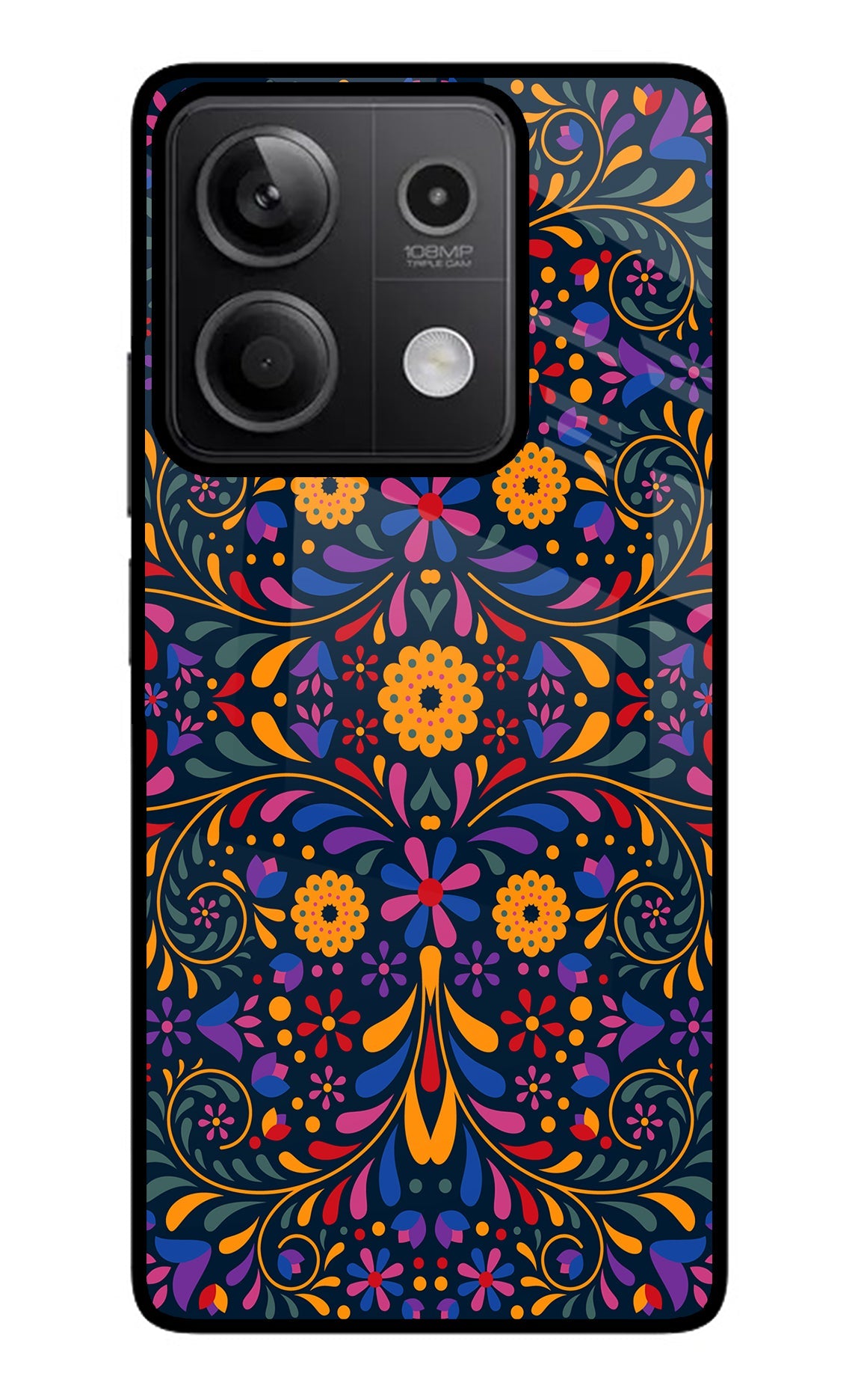 Mexican Art Redmi Note 13 5G Glass Case