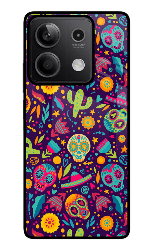 Mexican Design Redmi Note 13 5G Glass Case