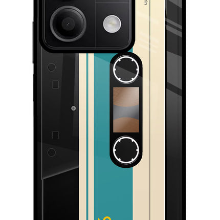 Cassette Redmi Note 13 5G Glass Case Back Cover by Casekaro
