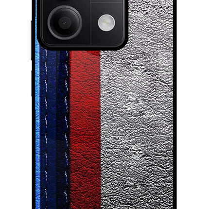 BMW Stripes Redmi Note 13 5G Glass Case