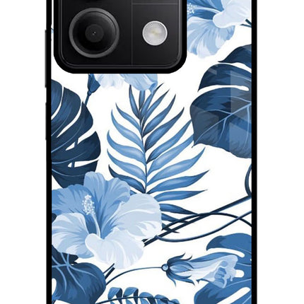 Fabric Art Redmi Note 13 5G Glass Case Back Cover by Casekaro