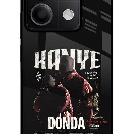 Donda Kanye West Redmi Note 13 5G Glass Case