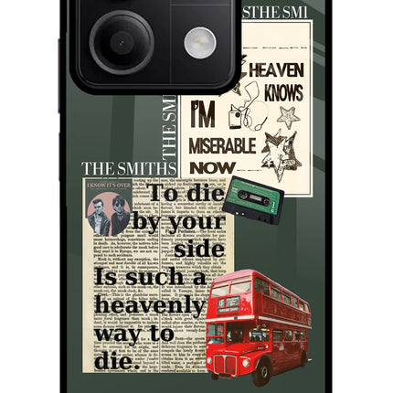 The Smiths Redmi Note 13 5G Glass Case
