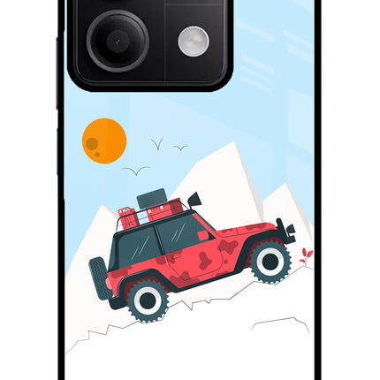 Mountain Trail Beast Redmi Note 13 5G Glass Case