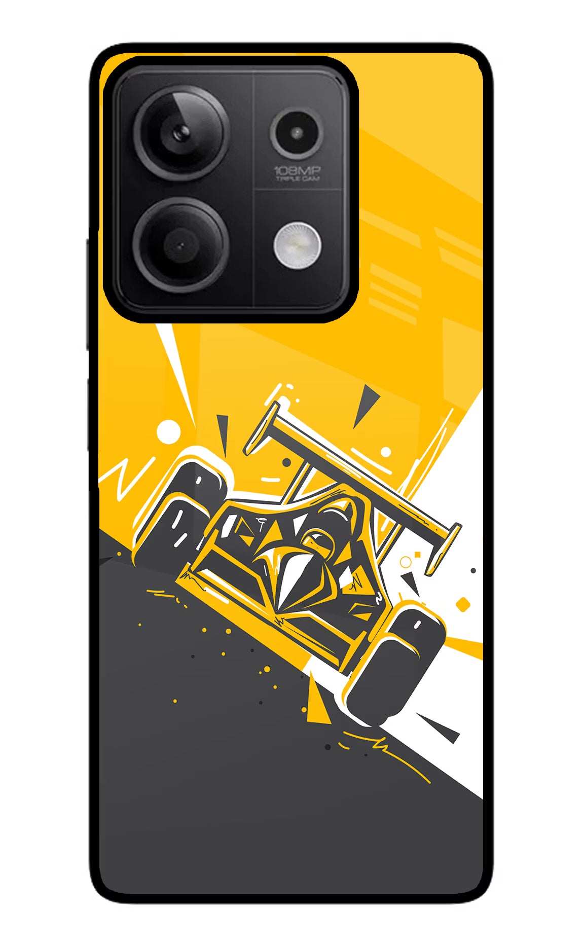 Track King Redmi Note 13 5G Glass Case