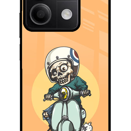 Undead Biker Redmi Note 13 5G Glass Case