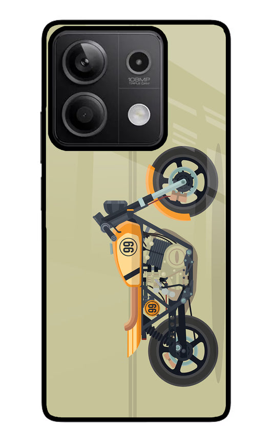 Vertical Speedster Redmi Note 13 5G Glass Case