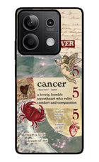 Cancer Zodiac Redmi Note 13 5G Glass Case