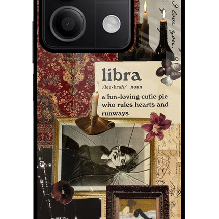 Libra Zodiac Redmi Note 13 5G Glass Case