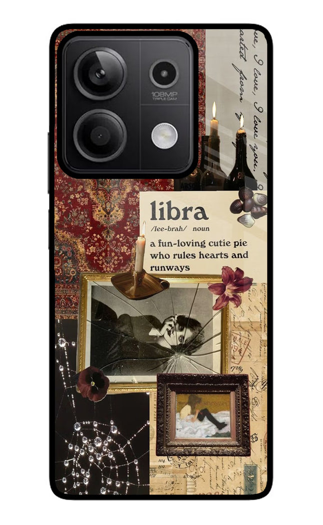 Libra Zodiac Redmi Note 13 5G Glass Case