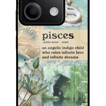 Pisces Zodiac Redmi Note 13 5G Glass Case