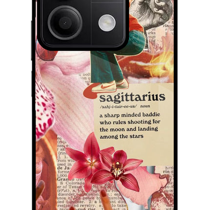 Sagittarius Zodiac Redmi Note 13 5G Glass Case