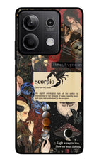 Scorpio Zodiac Redmi Note 13 5G Glass Case