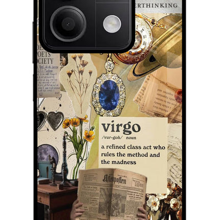 Virgo Zodiac Redmi Note 13 5G Glass Case