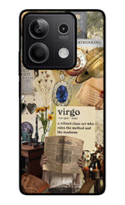 Virgo Zodiac Redmi Note 13 5G Glass Case