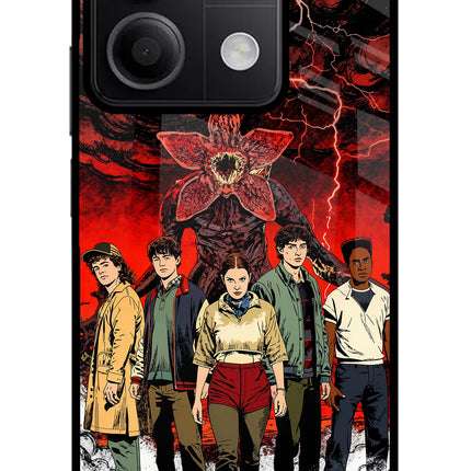Ordinary Things Characters Redmi Note 13 5G Glass Case