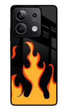 Fired Up – Black Redmi Note 13 5G Glass Case