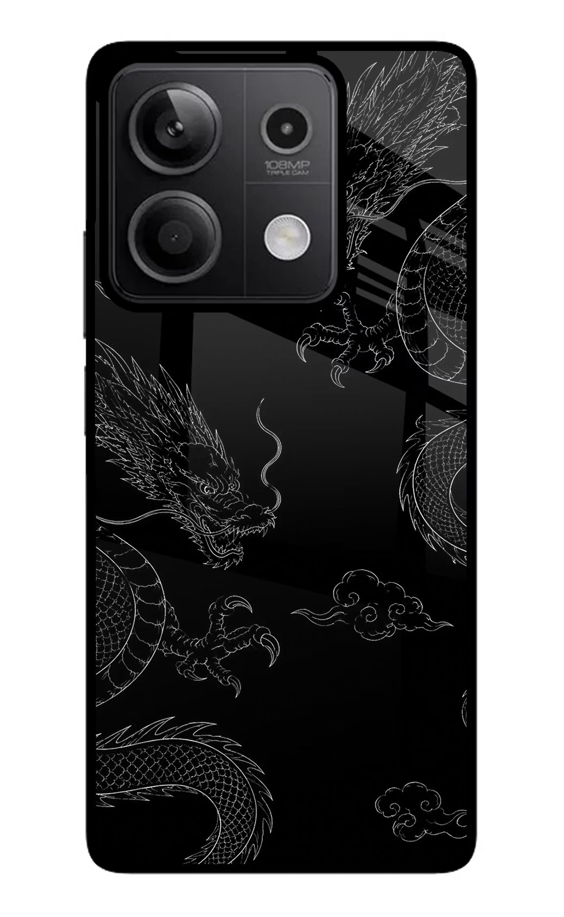 Twin Dragons Redmi Note 13 5G Glass Case