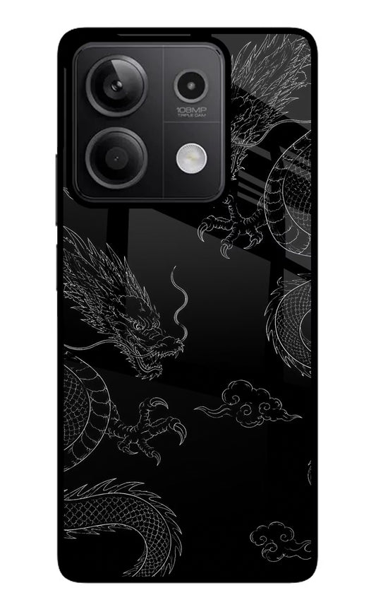 Twin Dragons Redmi Note 13 5G Glass Case