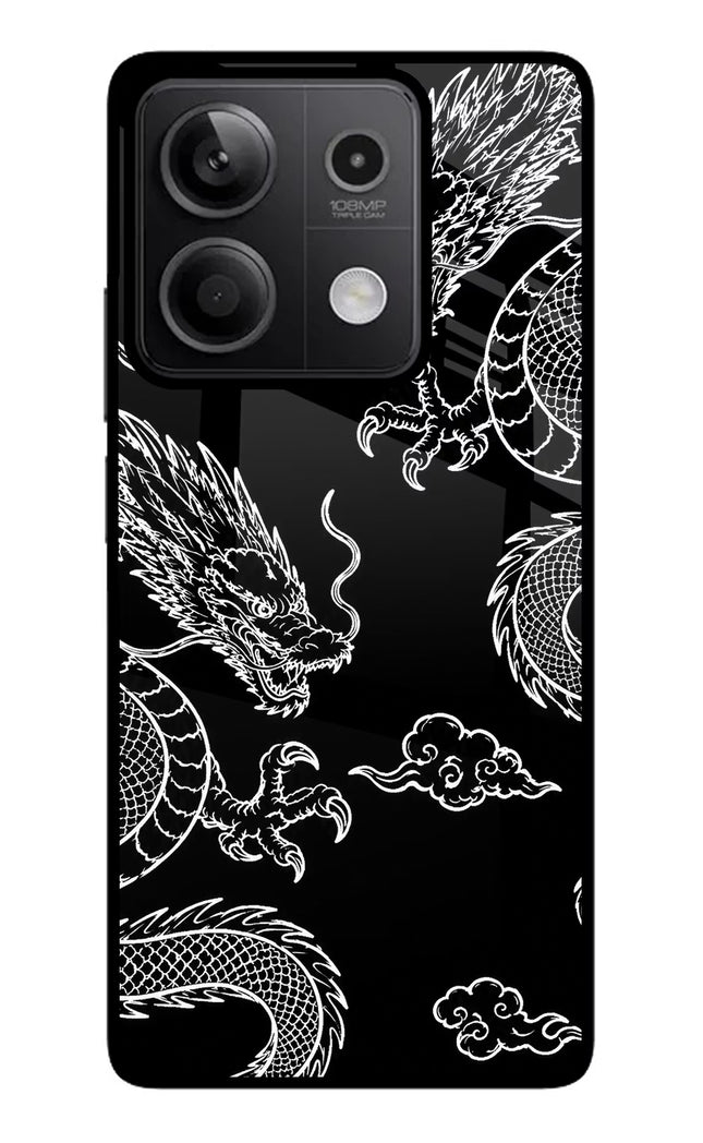 Twin Dragons Redmi Note 13 5G Glass Case
