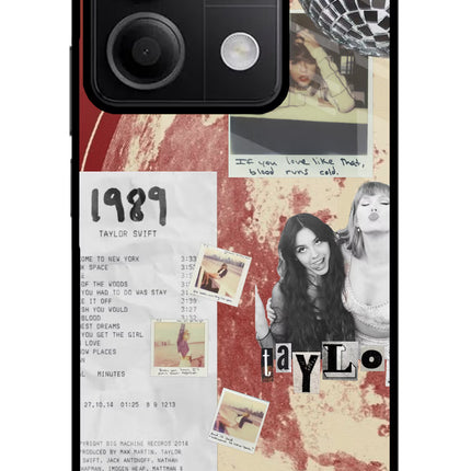 Taylor Swift Redmi Note 13 5G Glass Case