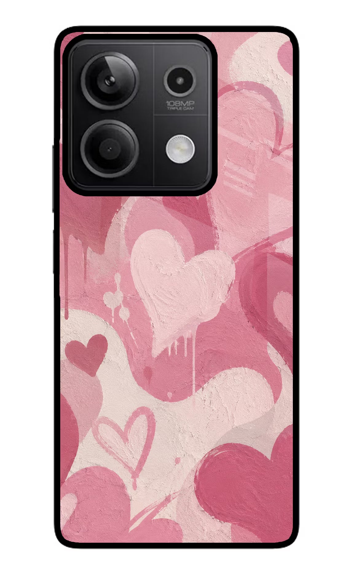 Hearty case Redmi Note 13 5G Glass Case