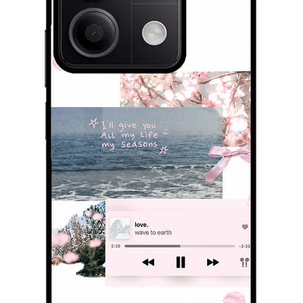 Wave to earth Redmi Note 13 5G Glass Case