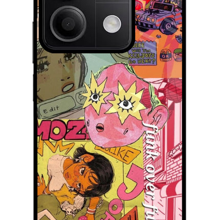 Funkover Redmi Note 13 5G Glass Case