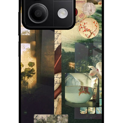 Summer Redmi Note 13 5G Glass Case Back Cover by Casekaro