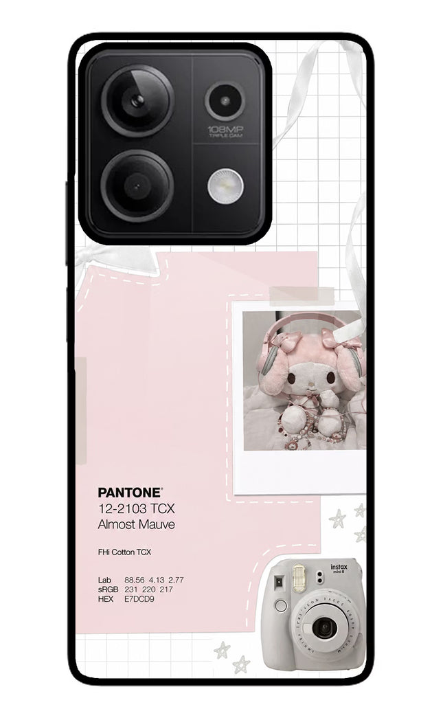 Pantone Asthetic Redmi Note 13 5G Glass Case