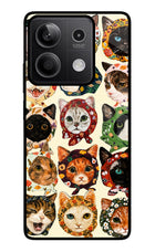 Cool Cat Redmi Note 13 5G Glass Case