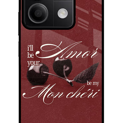 Velvet Cherry Redmi Note 13 5G Glass Case